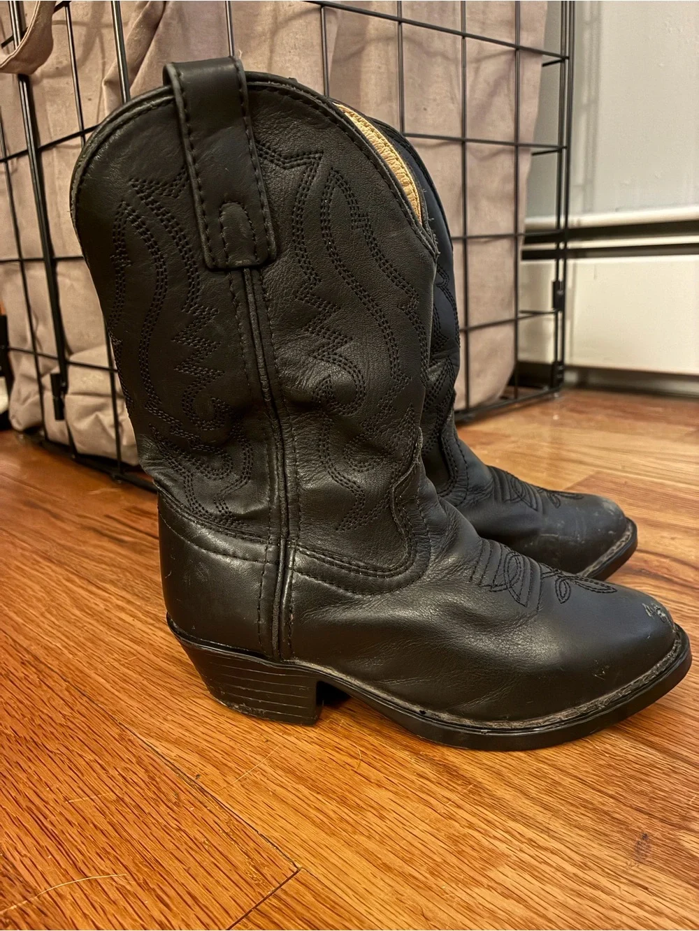 Smokey Mountain Classic Black Western Cowboy Boots
